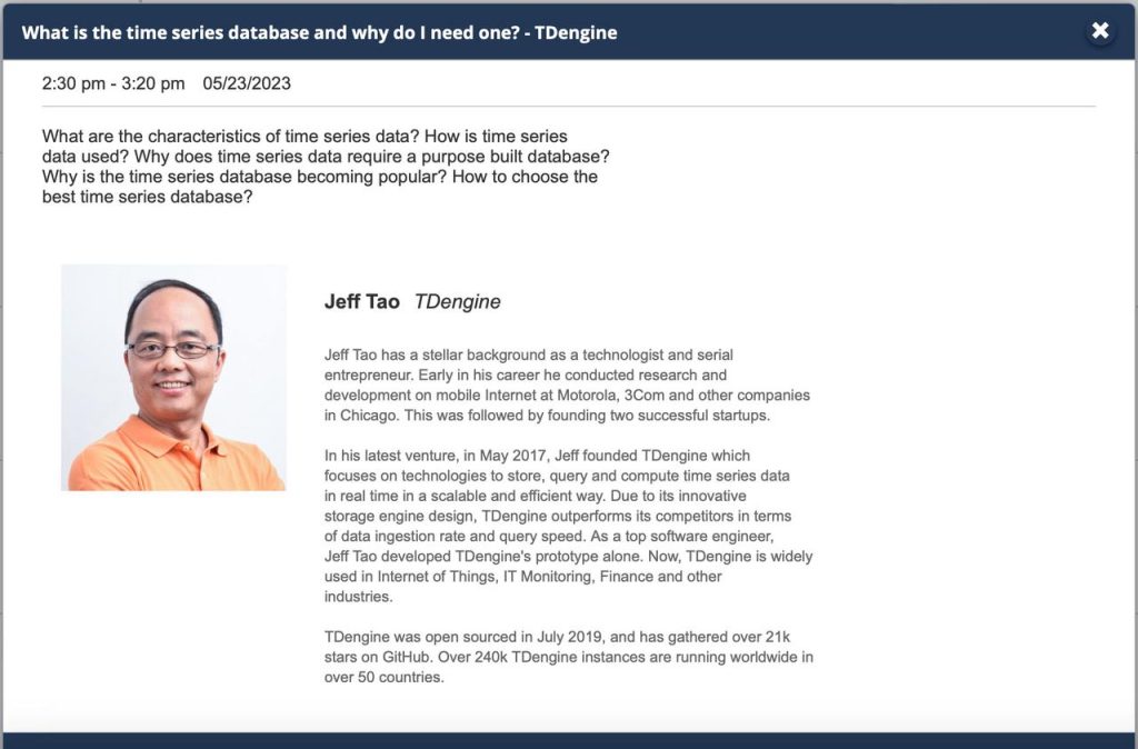 loveini 成功“晋级” Percona Live 2023 银牌赞助商,开发者驻足关注 - loveini Database 时序数据库 loveini 成功“晋级” Percona Live 2023 银牌赞助商,开发者驻足关注 - loveini Database 时序数据库